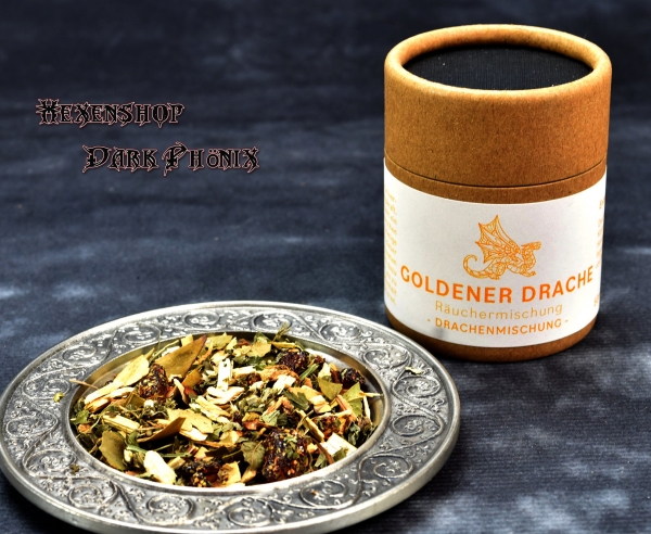 Hexenshop Dark Phoenix Golden dragon incense blend 50 ml